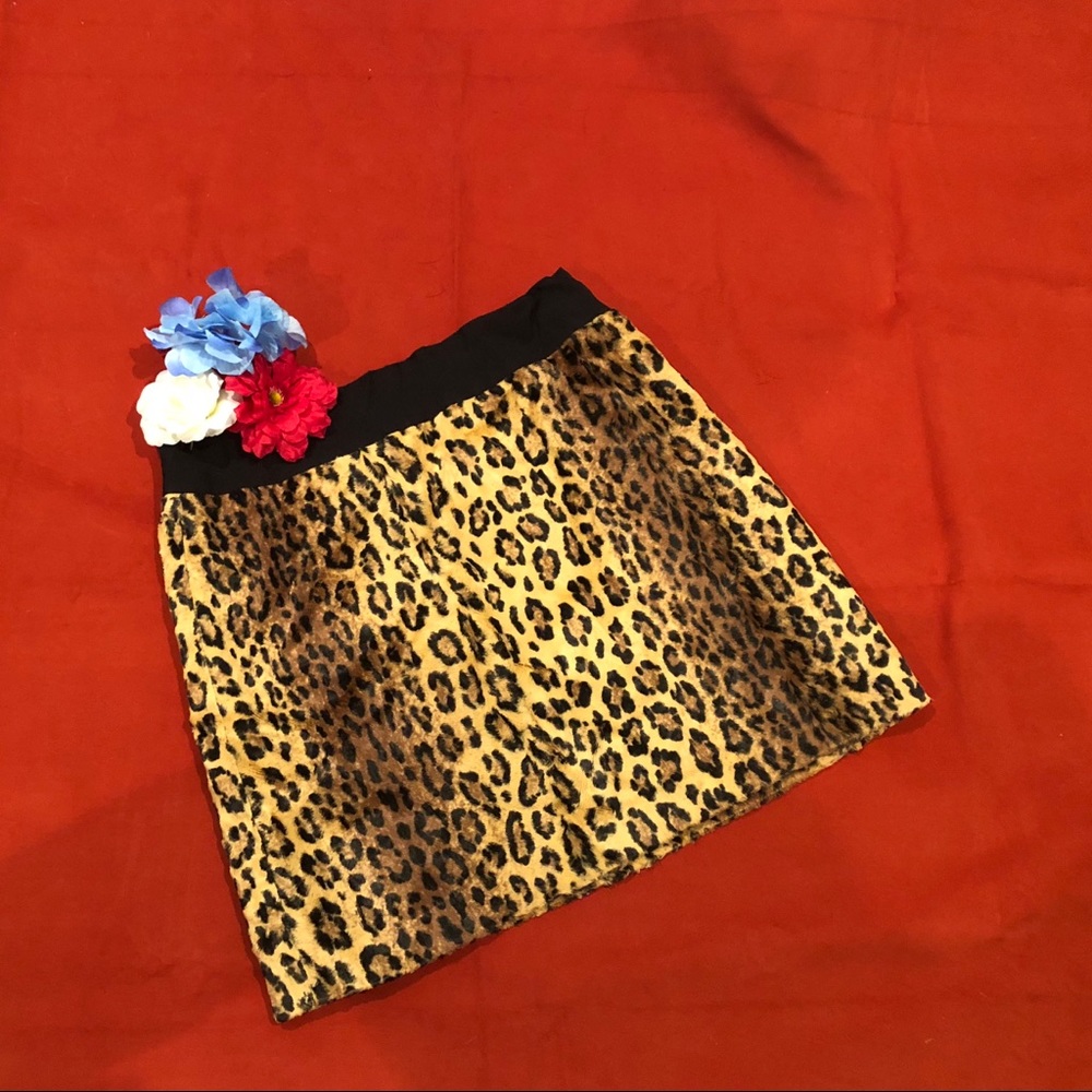 Cheetah skirt